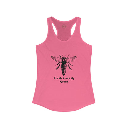 Womens Tank - Ask Me About My Queen