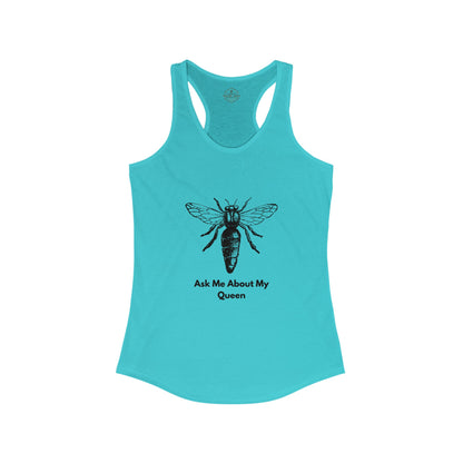 Womens Tank - Ask Me About My Queen