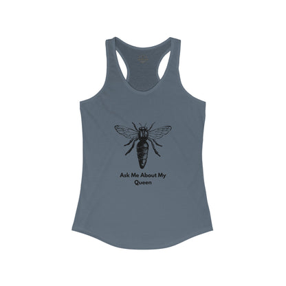 Womens Tank - Ask Me About My Queen